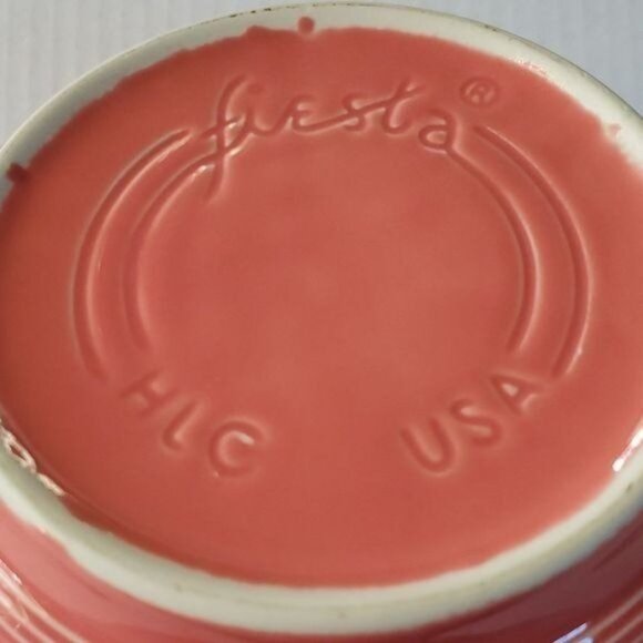 Fiestaware Fiesta CERAIC Mixing Bowl Dish CONTAINER ROSE PINK - Picture 11 of 12